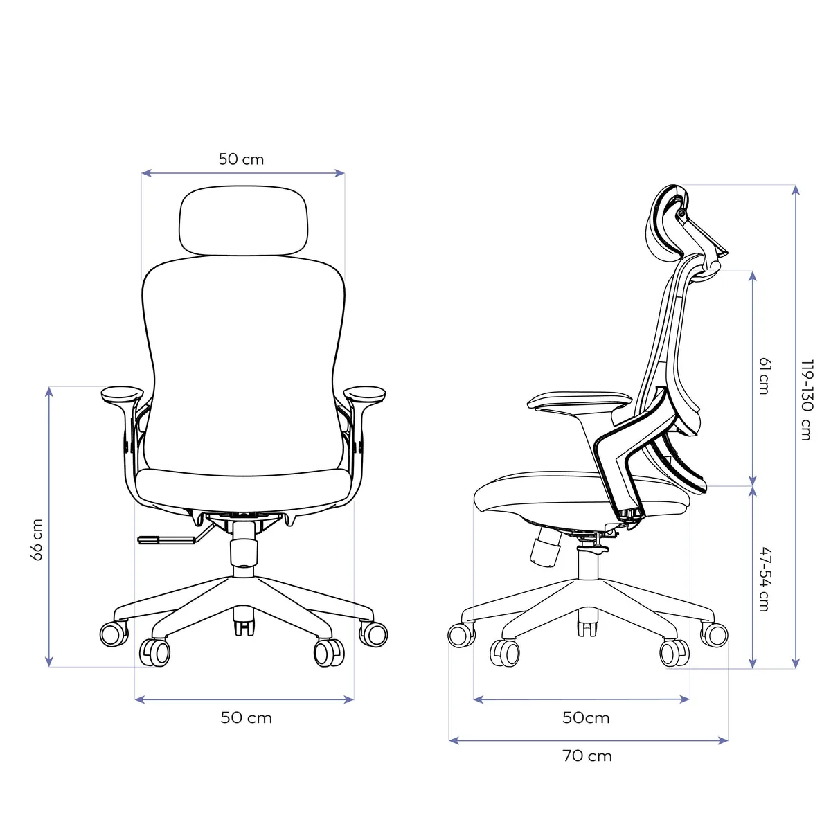 Cadeira Ergonômica Elements Alásia