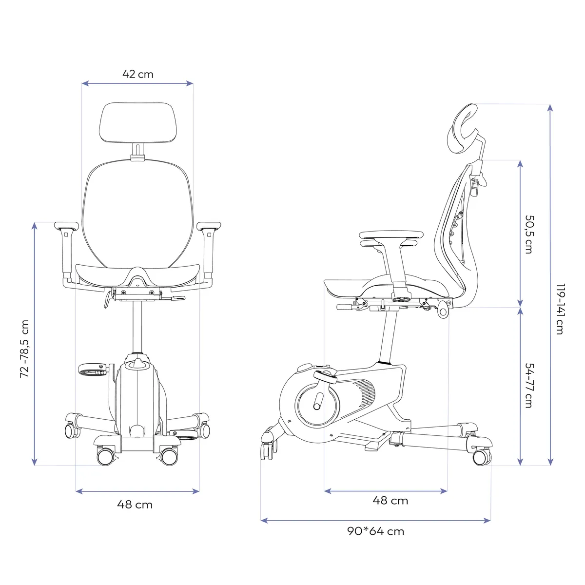 Cadeira Ergonômica Elements Egea