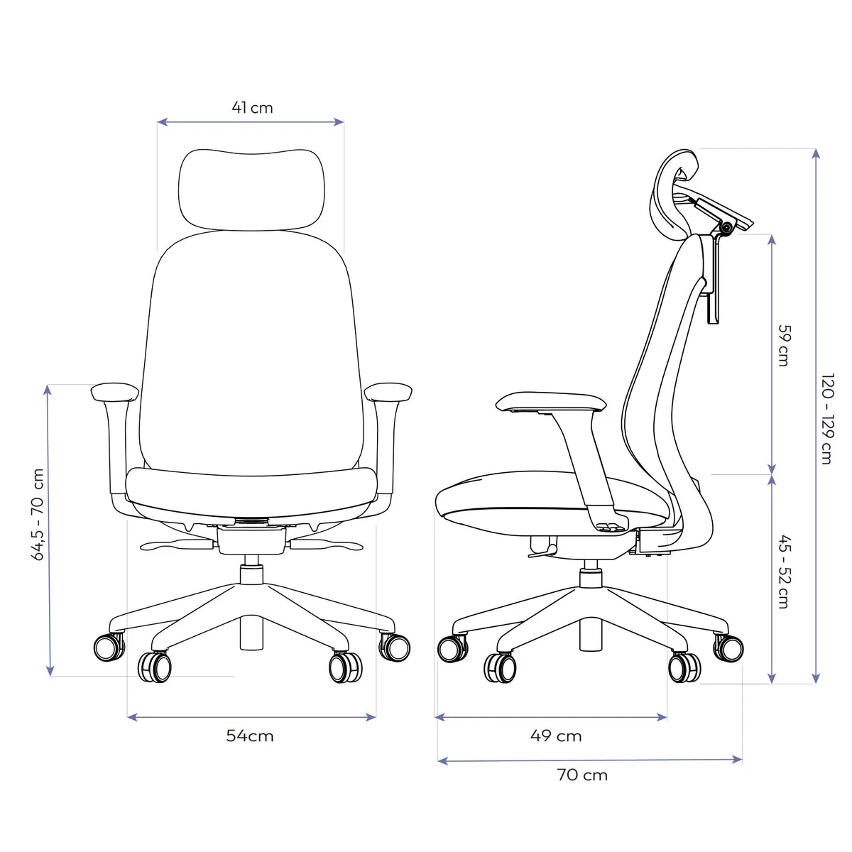 Cadeira Ergonômica Elements Niméa
